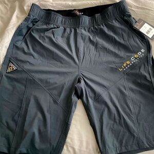 MEN shorts Size L New with tags athletic wear board swim  Life Code Progressive